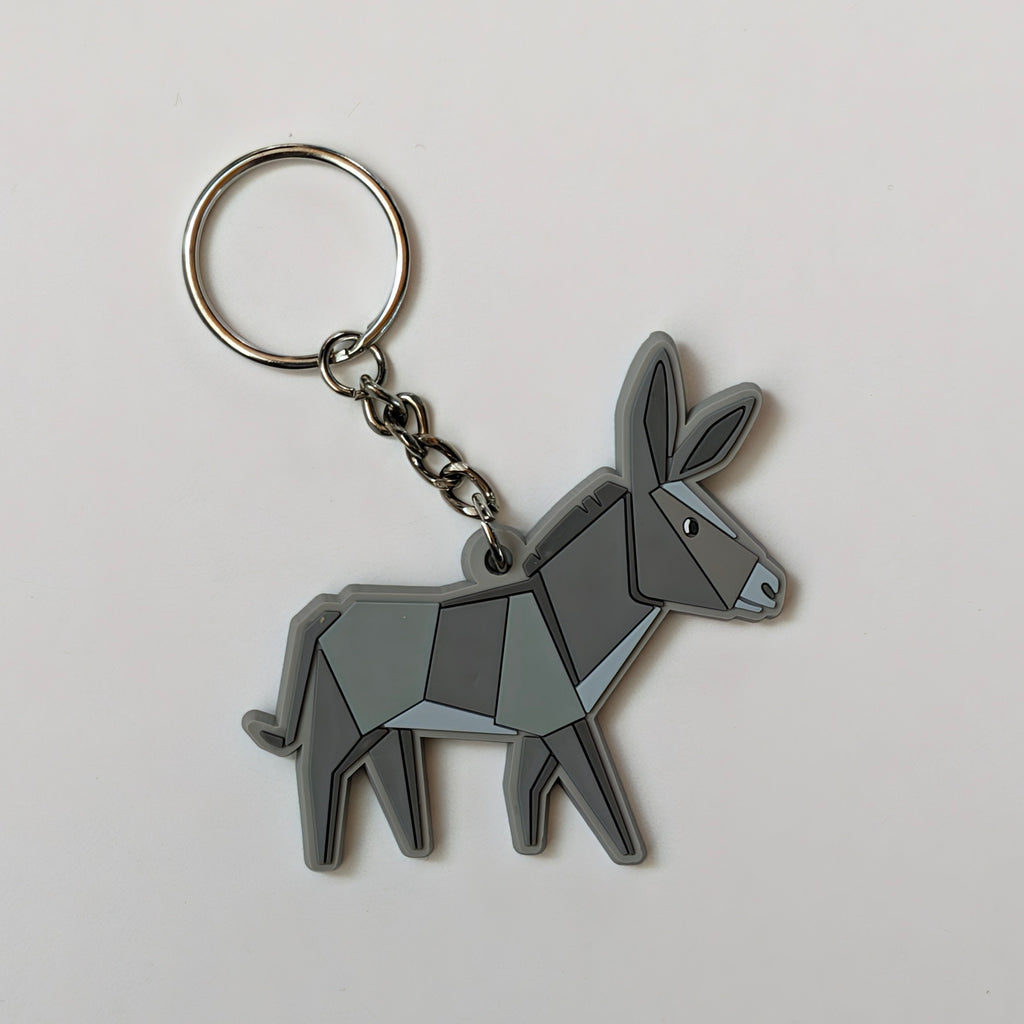Dinky the Donkey Keyring