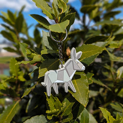 Dinky the Donkey Keyring