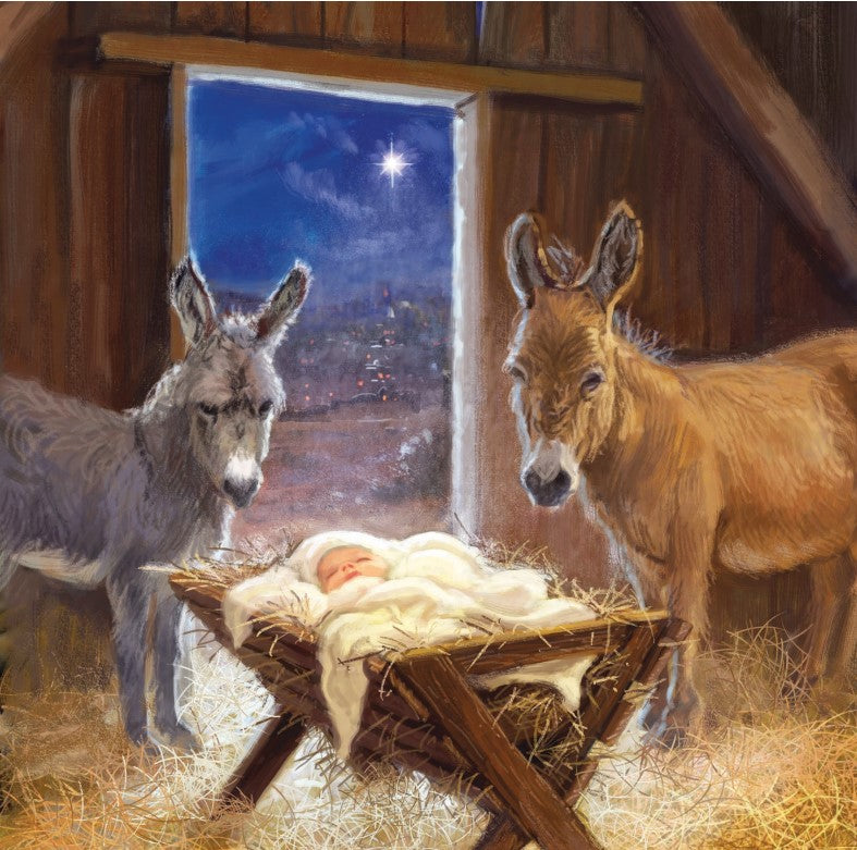 Nativity Scene (Pack of 10 Cards)