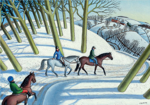 To the Stables (Pack of 10 Cards)