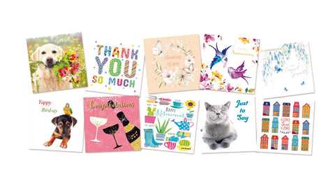 All occasions (pack of 10 mixed)
