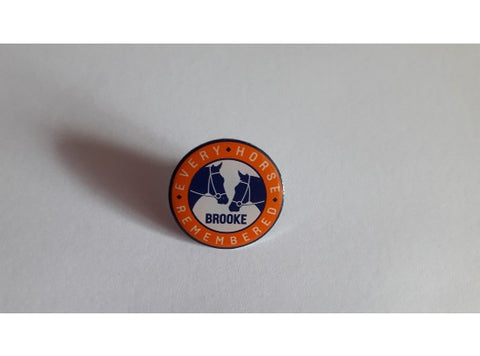 Every Horse Remembered pin badge